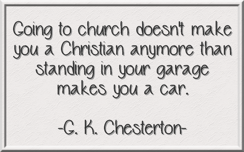 G. K. Chesterton quote