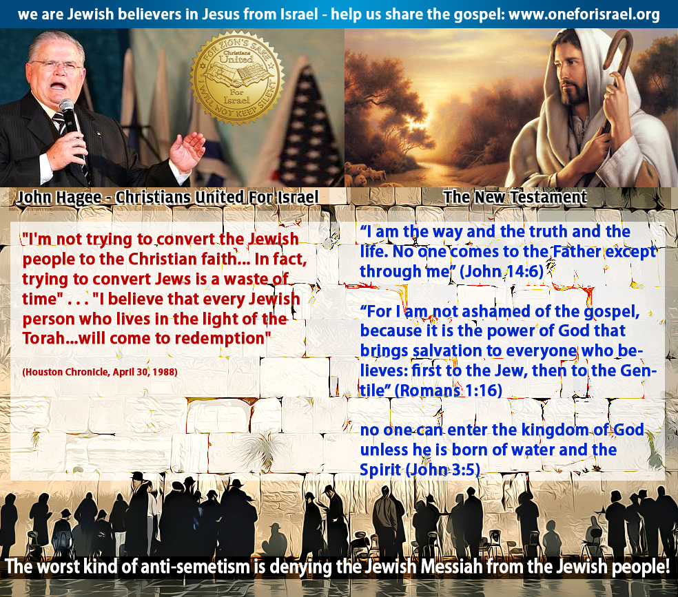 John Hagee vs Jesus Christ